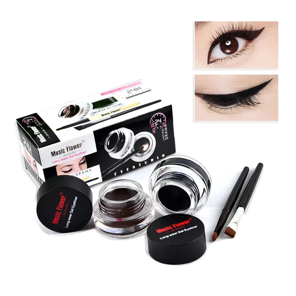 Music Flower Two-Color Eyeliner Gel