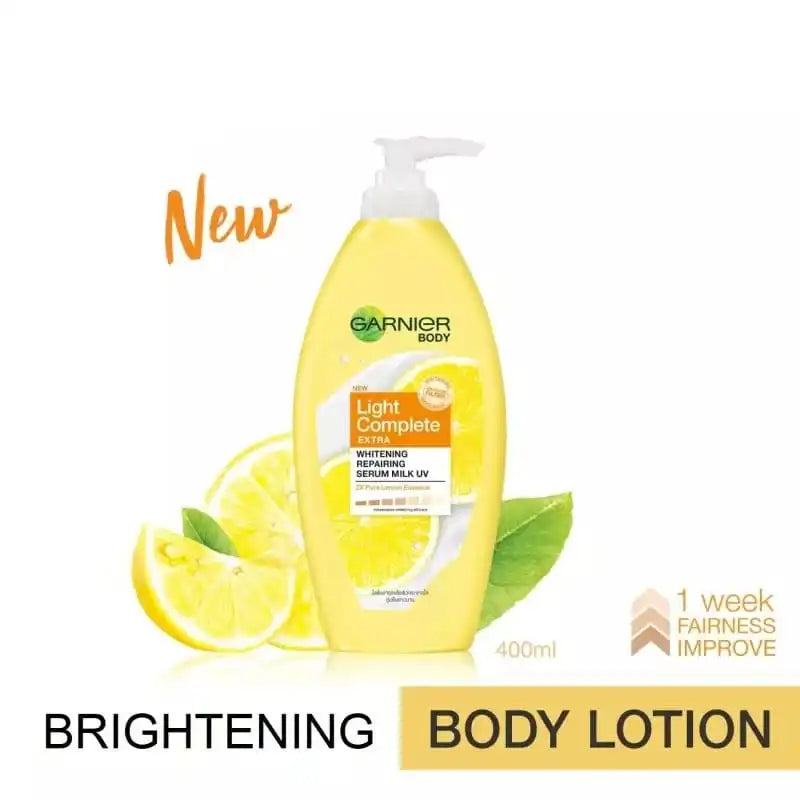 GARNIER lemon vitamin c body lotion cream 400ml