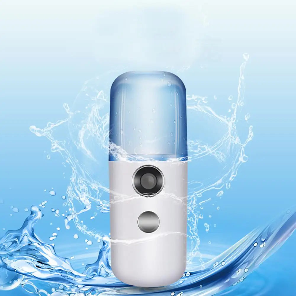 Mist Facial Sprayer Humidifier Rechargeable Nebulizer Facial Steamer