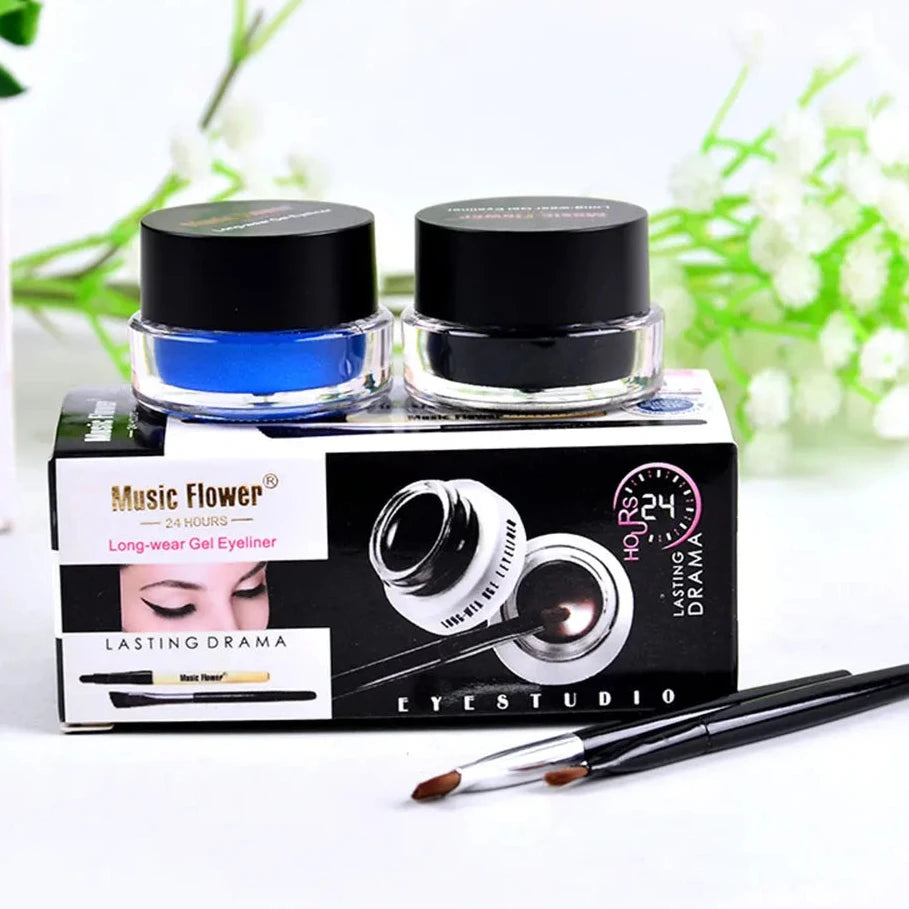 Music Flower Two-Color Eyeliner Gel