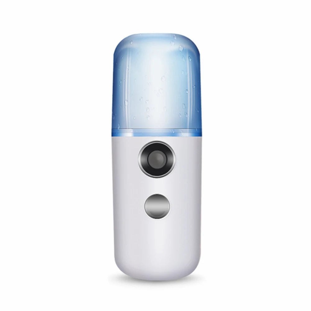 Mist Facial Sprayer Humidifier Rechargeable Nebulizer Facial Steamer