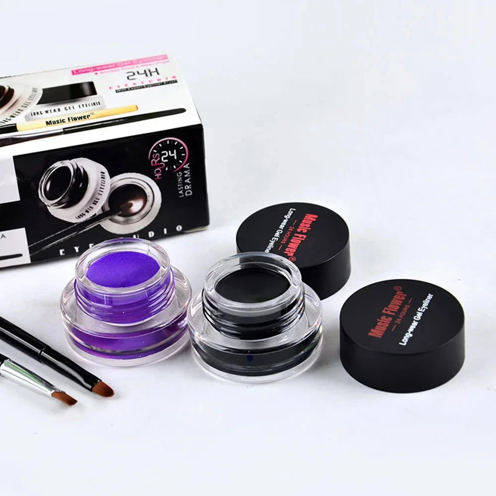 Music Flower Two-Color Eyeliner Gel