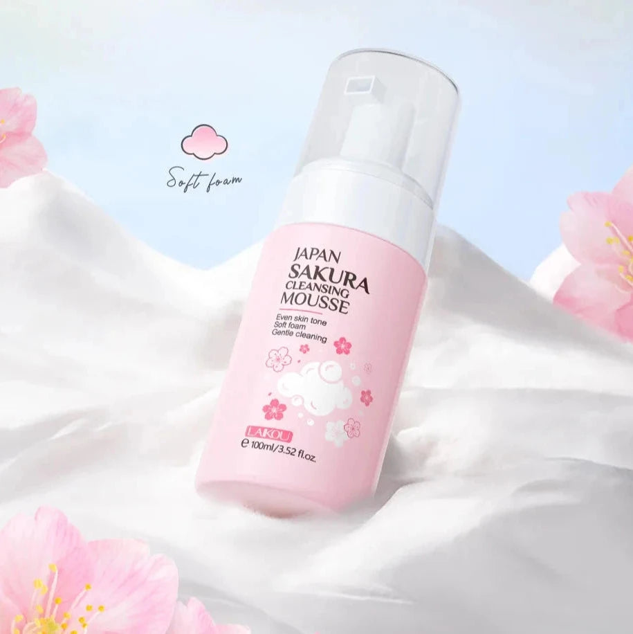 LAIKOU Cherry Blossom Foam Cleanser